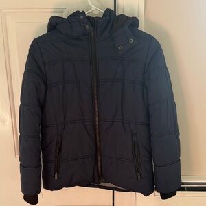 Calvin Klein Boys Navy Puffer Jacket